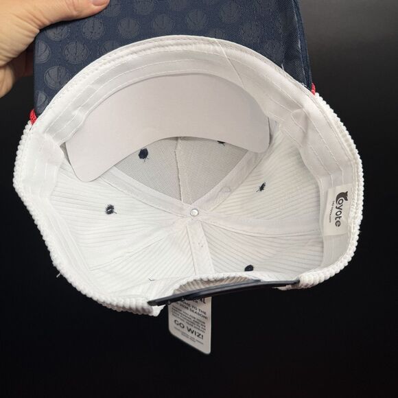 NWT Washington Wizards Hat White Corduroy Snapback Cap Logo - Picture 5 of 7